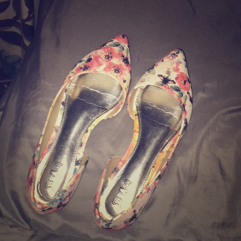 Floral flats
